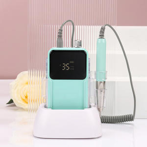 Fresa per Unghie Senza Spazzole 35000 RPM Ricaricabile Lucidatrice per <span class=keywords><strong>Gel</strong></span> Unghie Macchina per Manicure Elettrica con Display LCD Completo - Product Image 3