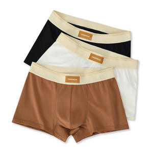 806 उच्च गुणवत्ता वाले सूती पुरुषों के अंडरवियर थोक लुभावनी मुक्केबाजों ने छोटे मुक कस्टम लोगो चीनी आपूर्तिकर्ता - Product Image 5