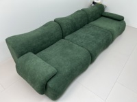 Ensemble de canapé modulaire en forme de L multifonctionnel en tissu moderne personnalisé pour salon appartement