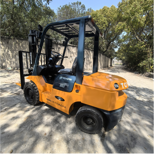 Bonne performance Toyota FD30 chariot élévateur diesel d'occasion 3 tonnes fabriqué au japon chariot élévateur petite machine de construction Toyota FD30 à vendre - Product Image 3
