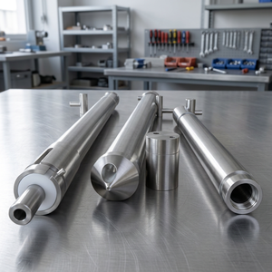 Sonda manual de alta precisión de acero inoxidable para muestreo de polvo multinivel, varilla de muestreo vertical para granulados y granos, control de calidad - Product Image 1