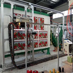 सेनील लूप पर आधारित कालीन निर्माण मशीन हाई स्पीड उच्च उत्पादन