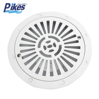 Accessoires de piscine PIKES ABS UV : Bouchon de vidange principal, écumoire, buse d'aspiration et raccord de retour pour système de nettoyage de piscine en vinyle