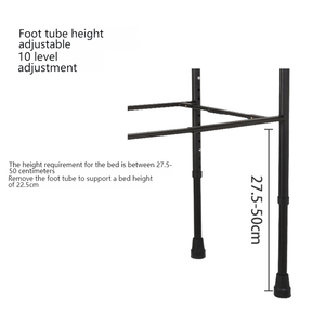 Bed Rails for Elderly Adults Safety, Bedside Assist Grab Bars Height Adjustable Storage Pocket Fall Prevention Guard - Product Image 4