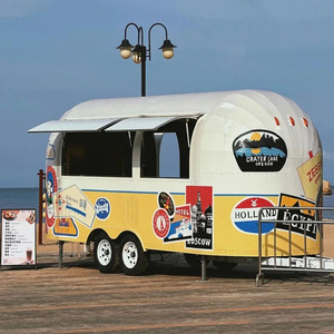 Remolque de Comida Móvil de Aluminio Personalizado a Precio de Fábrica, Estructura de Acero Inoxidable Resistente a la Oxidación, Comida Rápida - Product Image 1