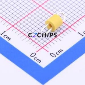 5009 Test Point / Test Loop Connector Pin Type (Through Board) Yellow 3.2mm - Product Image 2