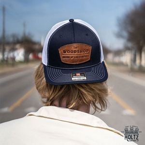 Casquette Richardson 112 Trucker personnalisée avec patch en maille, débossée et thermopressée, élégante, tendance, décontractée, pour la plage, la pêche, le cyclisme et les activités de plein air - Product Image 3