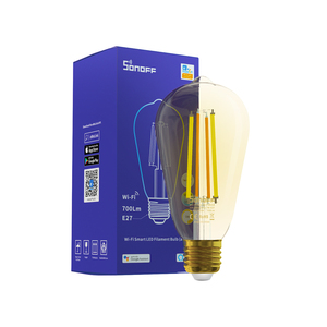 Para Sonoff ST64 Vintage LED Dimmer Bulb Ahorro de energía E27 Filamento para Smart Home Works Alexa <span class=keywords><strong>Google</strong></span> Assistant Wi-Fi - Product Image 5