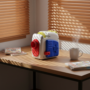 Proiettore Interattivo <span class=keywords><strong>di</strong></span> Storie con LED e Alimentazione USB, Serie Fiabe e Dinosauri, Rumore Bianco, Supporto OEM/ODM - Product Image 1