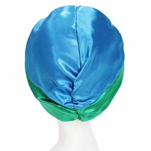 Assorted Colors Hair Cover Twisted Pleated Headwrap Women Night Wrap Sleep Cap <b>Turban</b> Adjustable <b>Silk</b> Satin Bonnet <b>for</b> <b>Sleeping</b> - Product Image 3