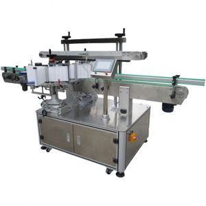 Machine d'étiquetage commerciale entièrement automatique double face pour bouteilles de crème, de boissons, de bière, de parfum et de stylos-plume - Product Image 4