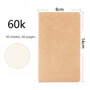 Libreta Personalizada de Papel Kraft Cosida, Planificador de Bolsillo con Páginas Cuadrículadas, Libreta Portátil para Diario y Tareas Diarias - Product Image 6