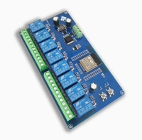 Carte de développement ESP32-WROOM, module relais miniature à 8 canaux, alimentation DC5-30V, protection en époxy, usage général, faible consommation