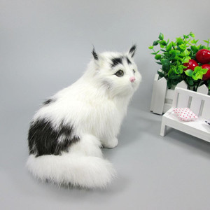 Giá sỉ Mô hình mèo dễ thương Mèo chân thực - Product Image 2