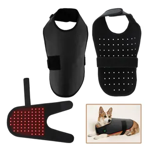 660nm 850nm Red Infrared Light Dog Coat Animal Pain Relief Therapy Wrap Belt Dog Coat For Dog Cat Back