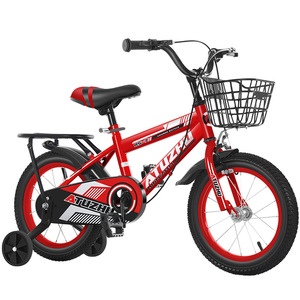 Bicicleta para niños Atuzhu de 12 pulgadas de aleación de aluminio con cesta, sillín cómodo, 2 ruedas para niños y niñas - Product Image 1