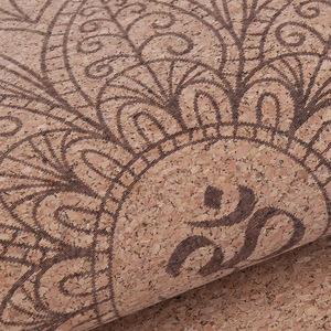 Tapete de Yoga de Corcho de 130 cm y 4 mm Antideslizante para Ejercicio en Casa - Product Image 3
