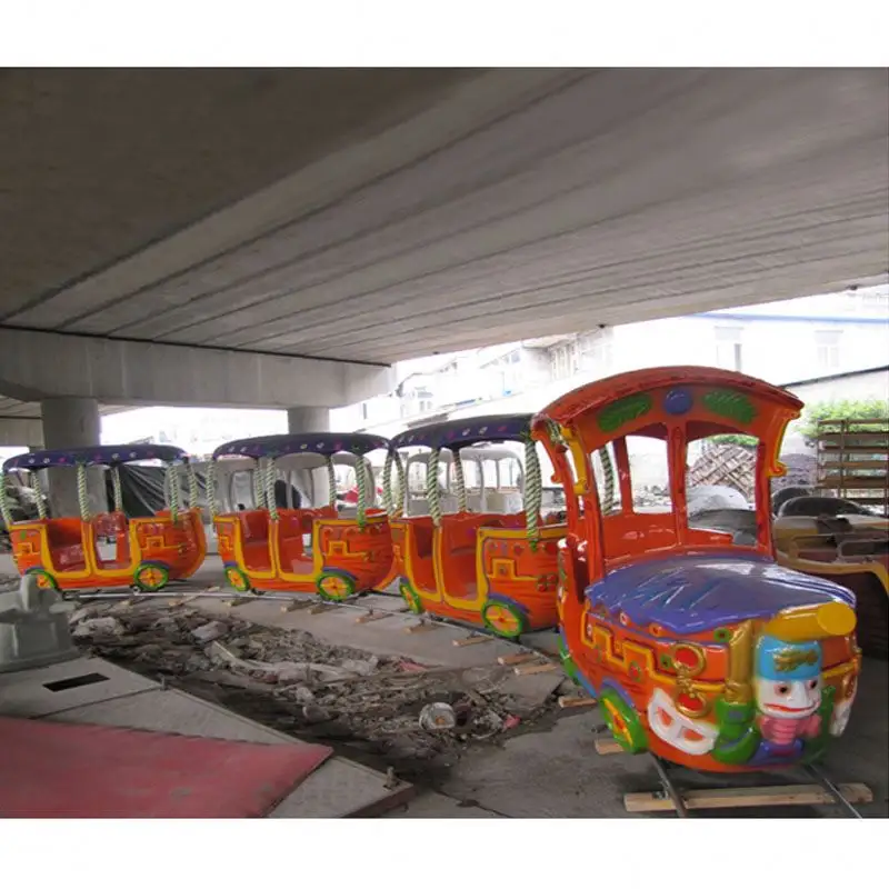 Chinese supplier sells trolleybus tour trains for children in shopping malls