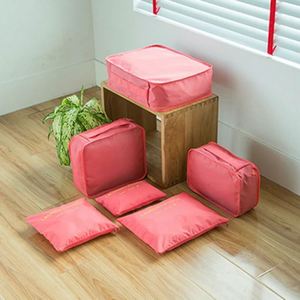 6 Pieces Large Size Travel Organizer Portable Suitcase Organizer Clothes Shoes Makeup <b>Bag</b> Luggage Organizer Travel Storage <b>Bag</b> - Product Image 2