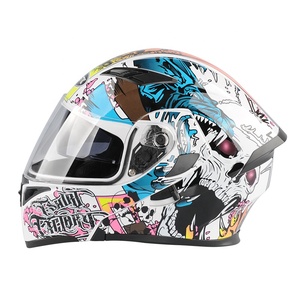 <span class=keywords><strong>Casco</strong></span> de motocicleta Retro, para <span class=keywords><strong>Harley</strong></span> Bikes, punto naranja - Product Image 3