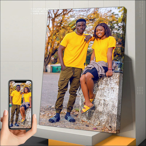 Tùy Chỉnh Hình Ảnh Cá Nhân Với Khung Tùy Chỉnh Áp phích Quà Tặng Sinh Nhật Vật Nuôi Hình Ảnh Đám Cưới Logo Kinh Doanh Bức Tranh Vải Và Tường Nghệ Thuật - Product Image 1