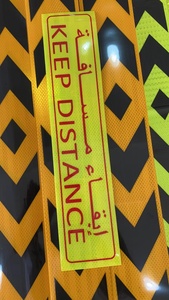 Arabie Saoudite Réfléchissant Personnalisé Aucun Fumer Extincteur <span class=keywords><strong>Danger</strong></span> pour Diesel Carburant Long Véhicules Imprimable PET/PVC/PC/PMMA Adhésif - Product Image 6