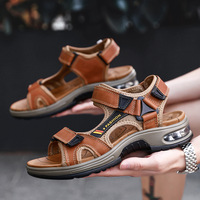 Sandales de randonnée pour hommes de haute qualité, sangle réglable, légères, amorti doux, confortables, chaussures décontractées d'été pour l'extérieur