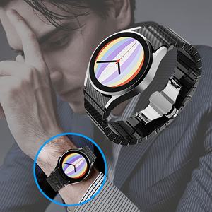 Braccialetto di lusso in fibra di carbonio per <span class=keywords><strong>Samsung</strong></span> Galaxy <span class=keywords><strong>watch</strong></span> <span class=keywords><strong>4</strong></span> cinturino per Huawei <span class=keywords><strong>Watch</strong></span> Gt 3 cinturino intelligente in fibra di carbonio - Product Image 6