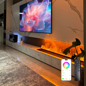 Nuevo Vaporizador de Agua <span class=keywords><strong>Opti</strong></span> <span class=keywords><strong>Myst</strong></span> 2026, Vaporizador de Agua con Efecto de Llama de Fuego LED 3D, <span class=keywords><strong>Chimenea</strong></span> <span class=keywords><strong>Eléctrica</strong></span> Decorativa con Vapor - Product Image 3