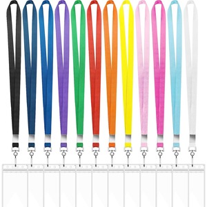 Wholesale Classic Color Certificate Lanyard Nylon Webbing Folding Separation Buckle Mobile Phone Rope Hanging Neck Digital