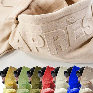 เสื้อฮู้ดกำหนดลายนูนทรงโอเวอร์ไซส์ของผู้ชาย3D - Product Image 2