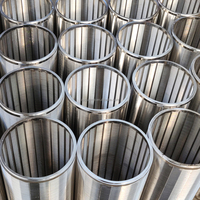 GUANDE Johnson Type Wedge Wire Screen Mesh 114mm X 850mm Efisiensi Tinggi (>95%) Ketebalan Dapat Disesuaikan Filter