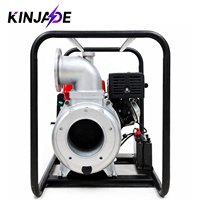 Pompe à eau portable à essence haute pression de 3 pouces, 7,5 CV, OEM, pour drainage agricole, construction d'urgence, lutte contre les inondations, ferme