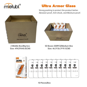 Protector <span class=keywords><strong>de</strong></span> Pantalla <span class=keywords><strong>de</strong></span> Vidrio Ultra Armor Mietubl 9H, Vidrio Templado Premium Anticaídas para <span class=keywords><strong>iPhone</strong></span> 14 15 16 17 Pro Max - Product Image 4