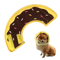 Collier pour animaux de compagnie en polyester à motif de dessin animé pour petits chiens et chats - Réglable, imperméable, confortable, facile à nettoyer, durable, accessoire pour usage quotidien