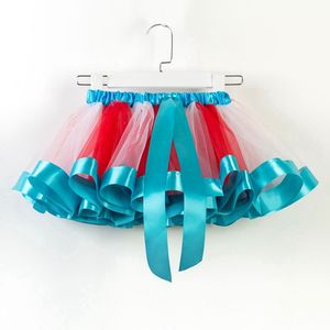 Jupes tutu arc-en-ciel multicolores pour filles, jupes en tulle de princesse pour enfants - Product Image 3