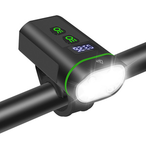 BORUiT L14 Luce <span class=keywords><strong>LED</strong></span> per Bicicletta 4000 Lumen Batteria 5000mAh in Lega di Alluminio Ricaricabile Impermeabile Faro Anteriore per Bicicletta - Product Image 1