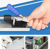 Jeu de clés Torx T10-T50 de haute qualité 45 #   Clé à molette antivol en acier pour trous, système de mesure métrique, personnalisation OEM, qualité DIY