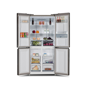 Novo Refrigerador Side-by-Side SONGPENG de Aço Inoxidável com Descongelamento Automático, Eficiência Energética, Elétrico para Uso Doméstico 500-599L - Product Image 6