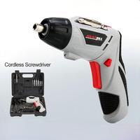Batterie au lithium de qualité industrielle et bricolage 4,8 V, tournevis électrique rechargeable multifonctionnel, ensemble de perceuses pour un usage domestique, outils électriques
