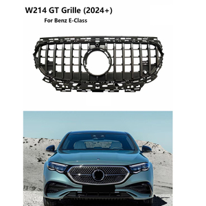 Pour W214 (Facelift 2024 +) Mercedes <span class=keywords><strong>Classe</strong></span> E E260/E300 AMG GT/E6/GT Style Grille Avant (<span class=keywords><strong>Panamericana</strong></span>/Diamond Grill/GT Grill) W214 - Product Image 2