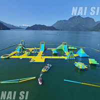Chine Grand jeu gonflable de parc d'amusement d'eau d'Aqua de sport d'adultes Parc aquatique flottant gonflable pour le lac