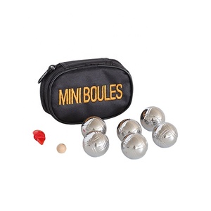 Jeu de pétanque miniature personnalisé pour l'intérieur et l'extérieur, pour adultes et enfants - Product Image 1