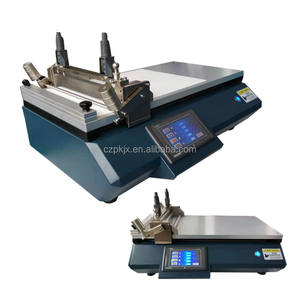 Recubridor de papel térmico de laboratorio con cuchilla doctor y barra de alambre Máquina de recubrimiento de película delgada opcional para la fabricación de electrodos de batería de litio - Product Image 2