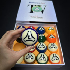 Thiết Kế Mới Chất Lượng Cao Cấp Nhựa Bền Sáng Bida Hồ Bơi Bóng 2.25 "Bộ 16Pcs Cho Câu Lạc Bộ Billiard Trò Chơi - Product Image 4