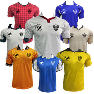 カスタムDropshippingレトロサッカーシャツクイックドライサッカージャージーレトロ昇華ジャージーサッカービンテージユニフォーム - Product Image 3