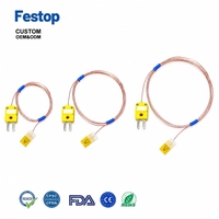 Sonde de température adhésive ultra-mince à réponse rapide de type K en Kapton pour la surveillance de la température des plaques chauffantes de moules
