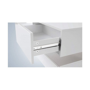 Support <span class=keywords><strong>mural</strong></span> <span class=keywords><strong>TV</strong></span> en aluminium <span class=keywords><strong>blanc</strong></span>, meuble robuste, brillant, frontier, meuble de salon - Product Image 3