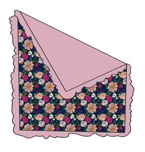 Couvertures pour enfants en bambou doux à volants, motif fleur de rose, accessoires de literie, fabrication OEM personnalisée Beidou, sans droits de douane - Product Image 1