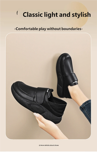 <span class=keywords><strong>Scarpe</strong></span> da Infermiera <span class=keywords><strong>Bianche</strong></span> per <span class=keywords><strong>Donna</strong></span>, Suola Morbida, Autunno Inverno, Vera Pelle, Antiscivolo, Leggere e Comode per Personale Medico - Product Image 3